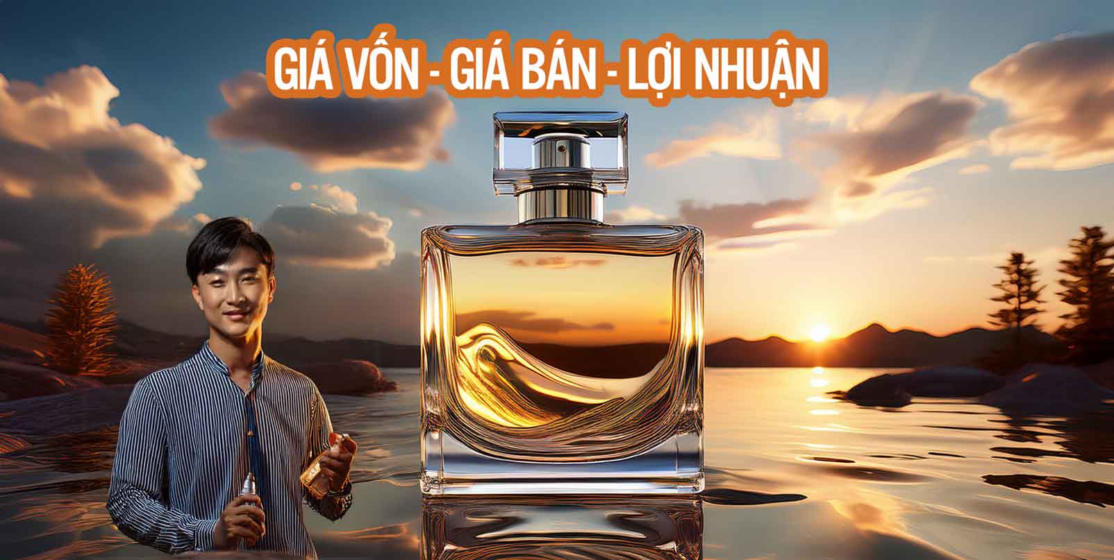 Gia vốn- giá bán- lợi nhuận nước hoa